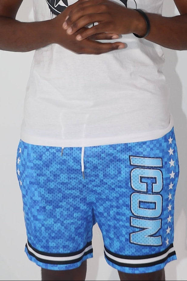 Iconic Blue Shorts