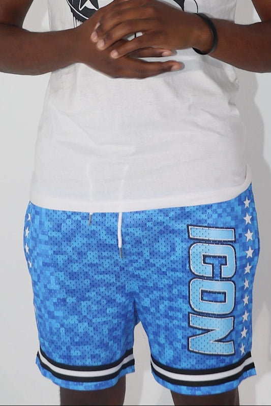 Iconic Blue Shorts